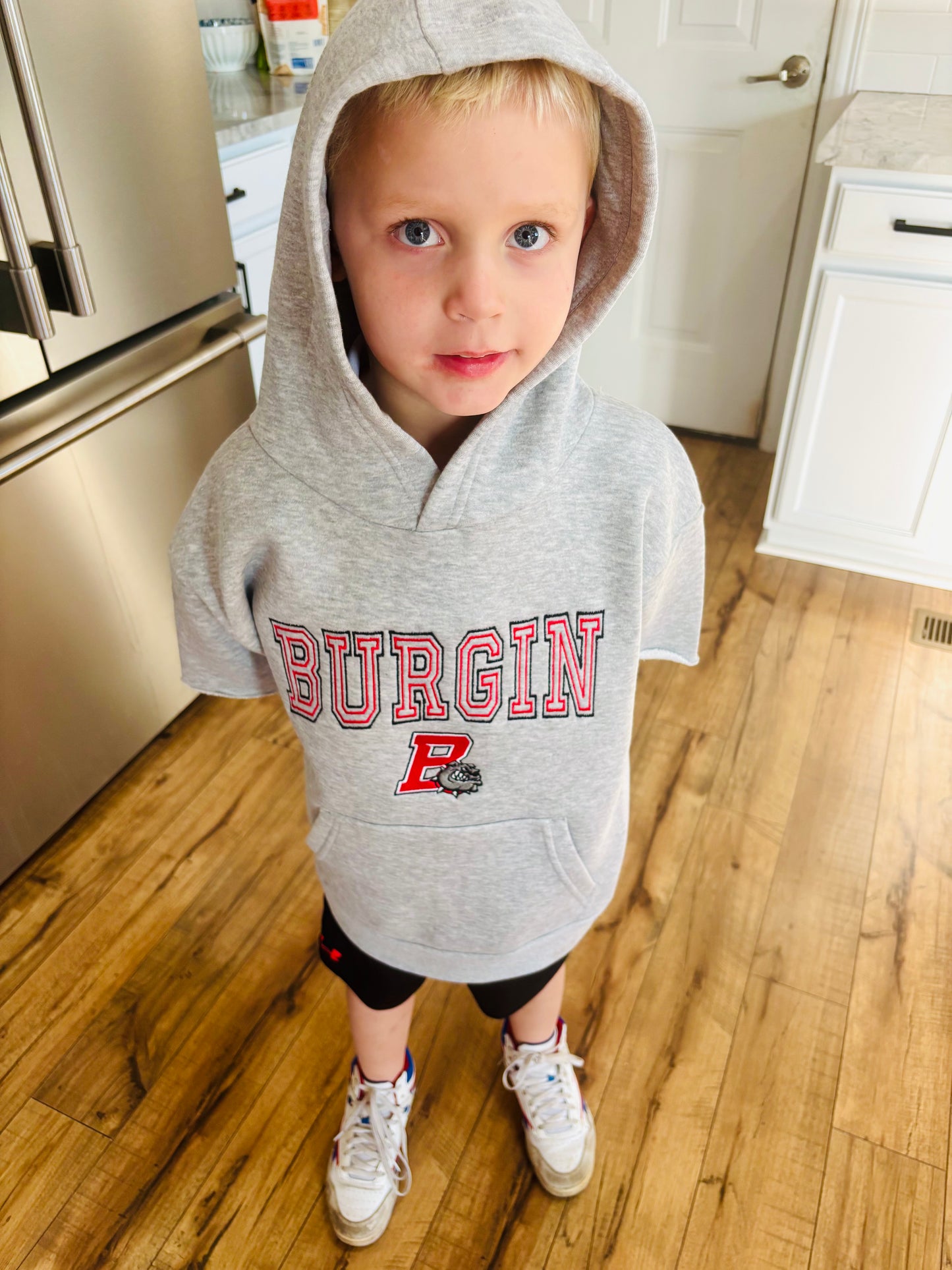 Burgin Bulldog Mascot - Embroidered
