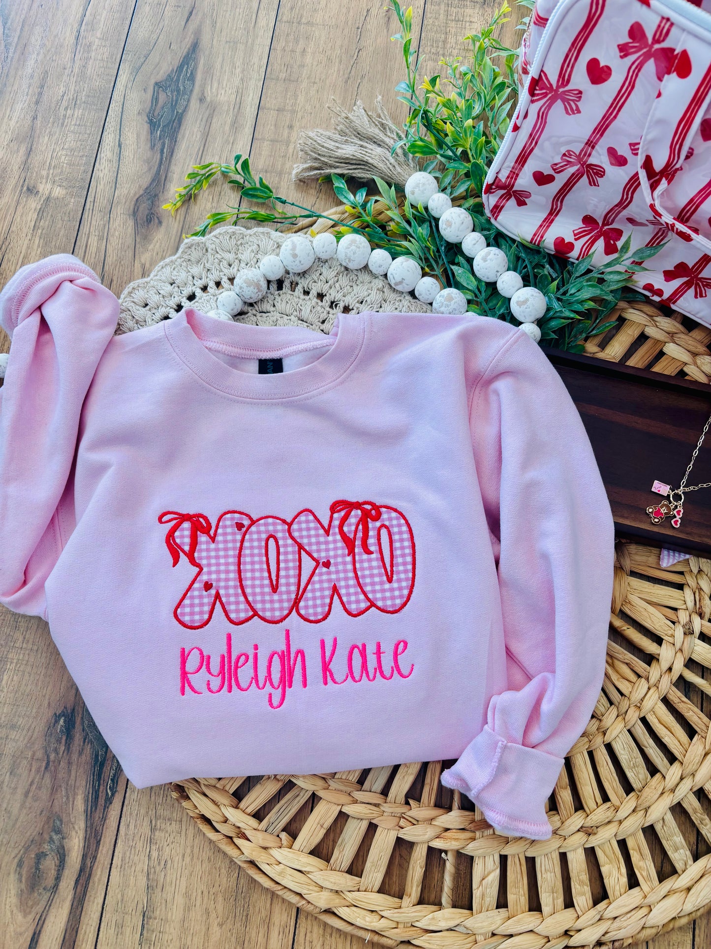 XOXO - Custom Embroidered Crewneck