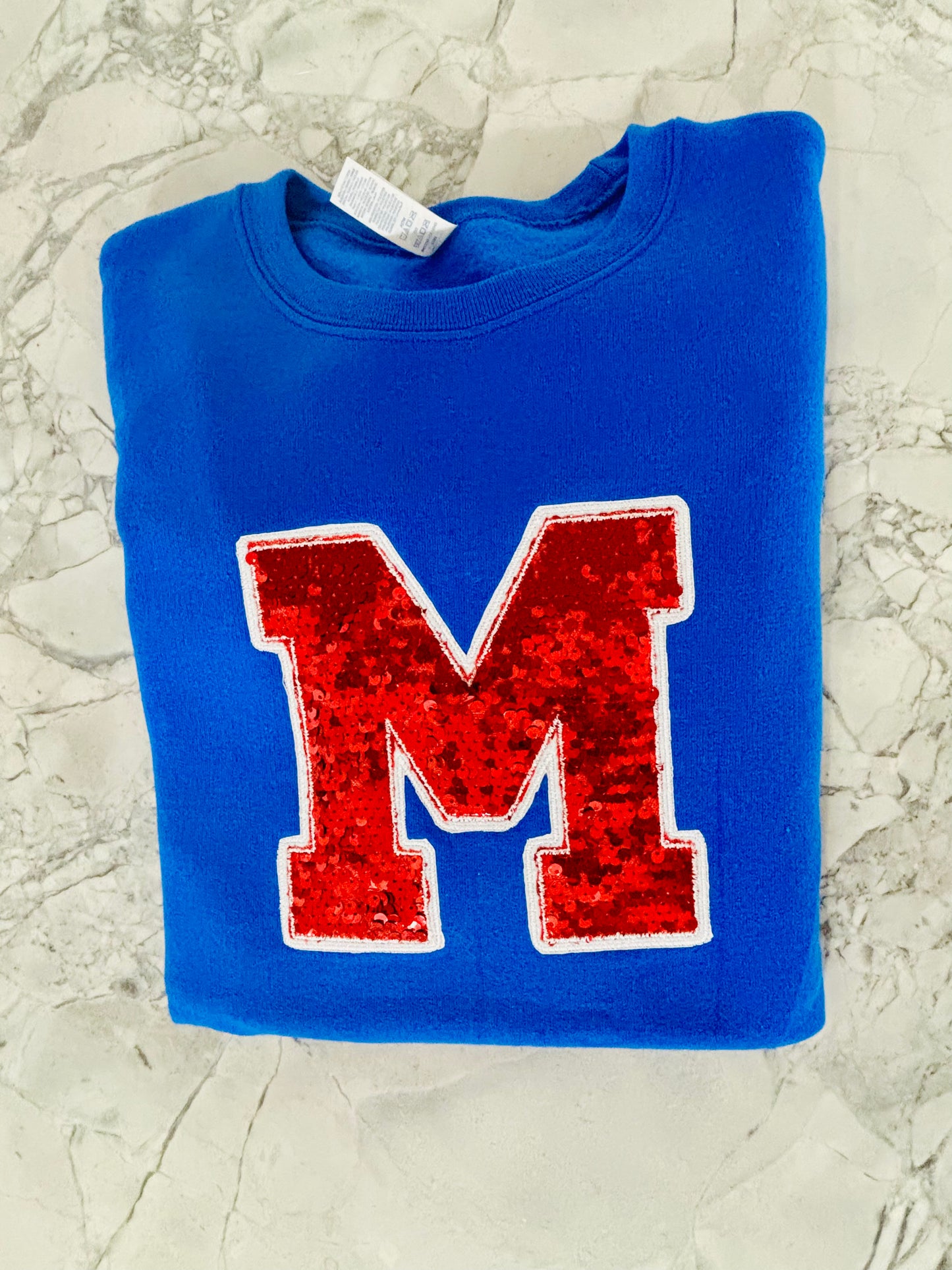 Varsity M Crewneck Sweatshirt - Mercer Colors