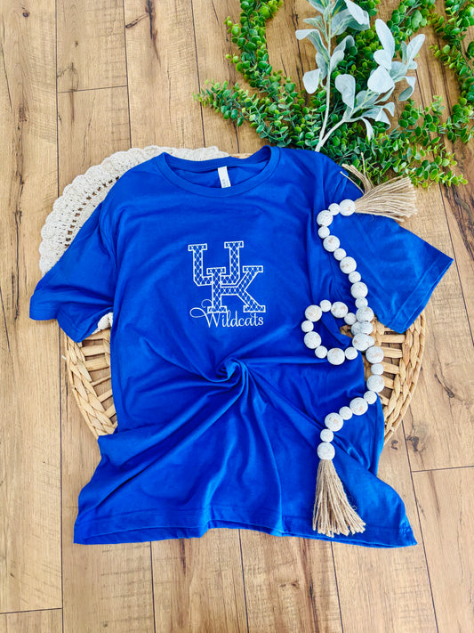 UK Wildcats Embroidered T-Shirt