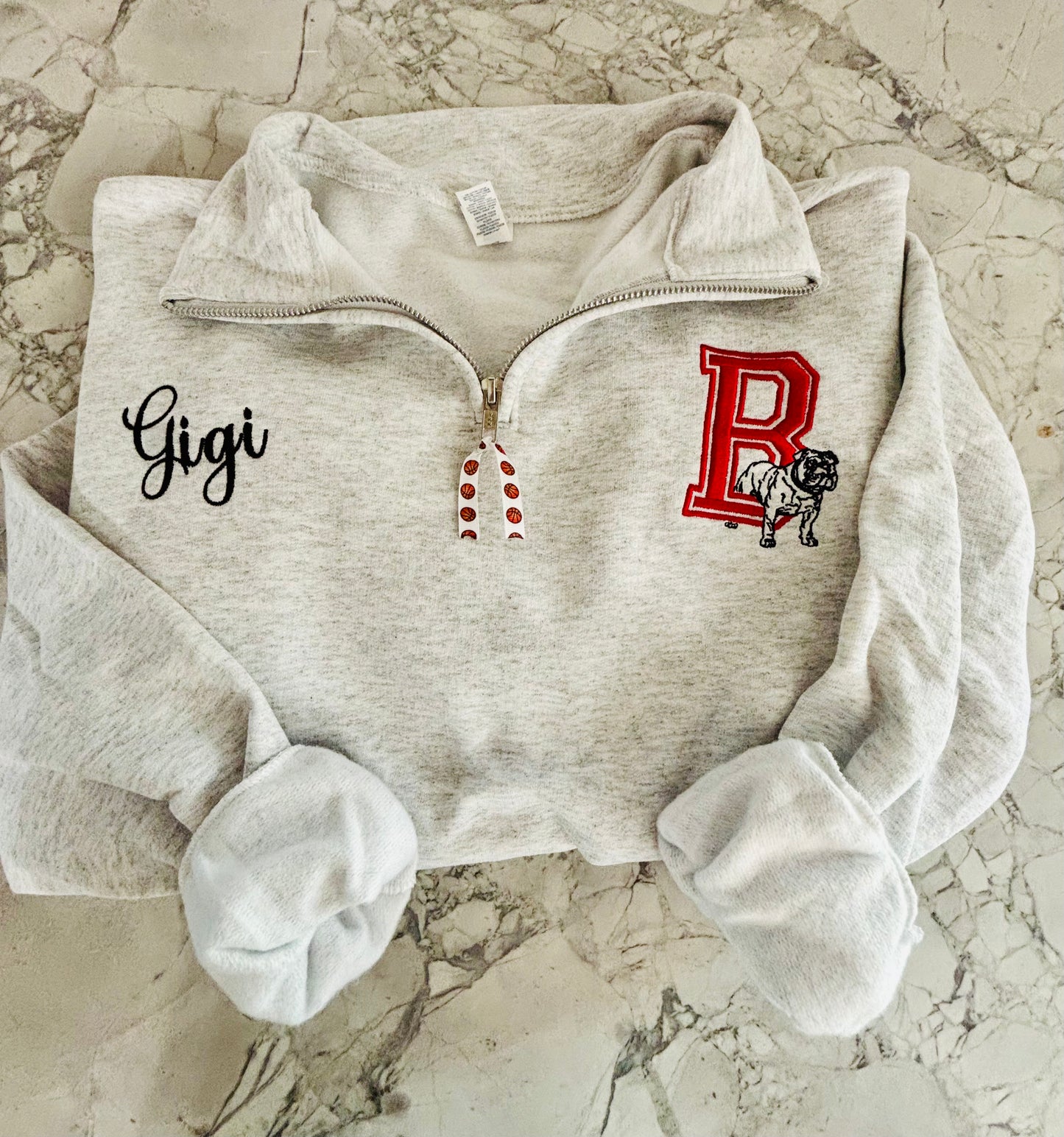 Burgin Quarter Zip - Embroidered