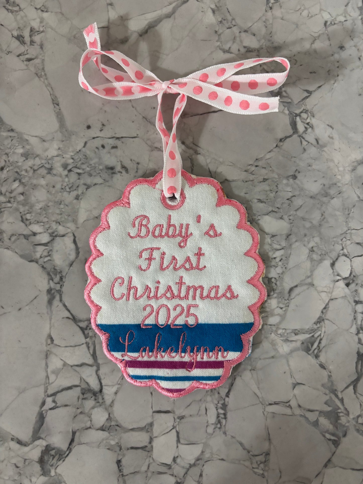 Baby's First Christmas Ornament
