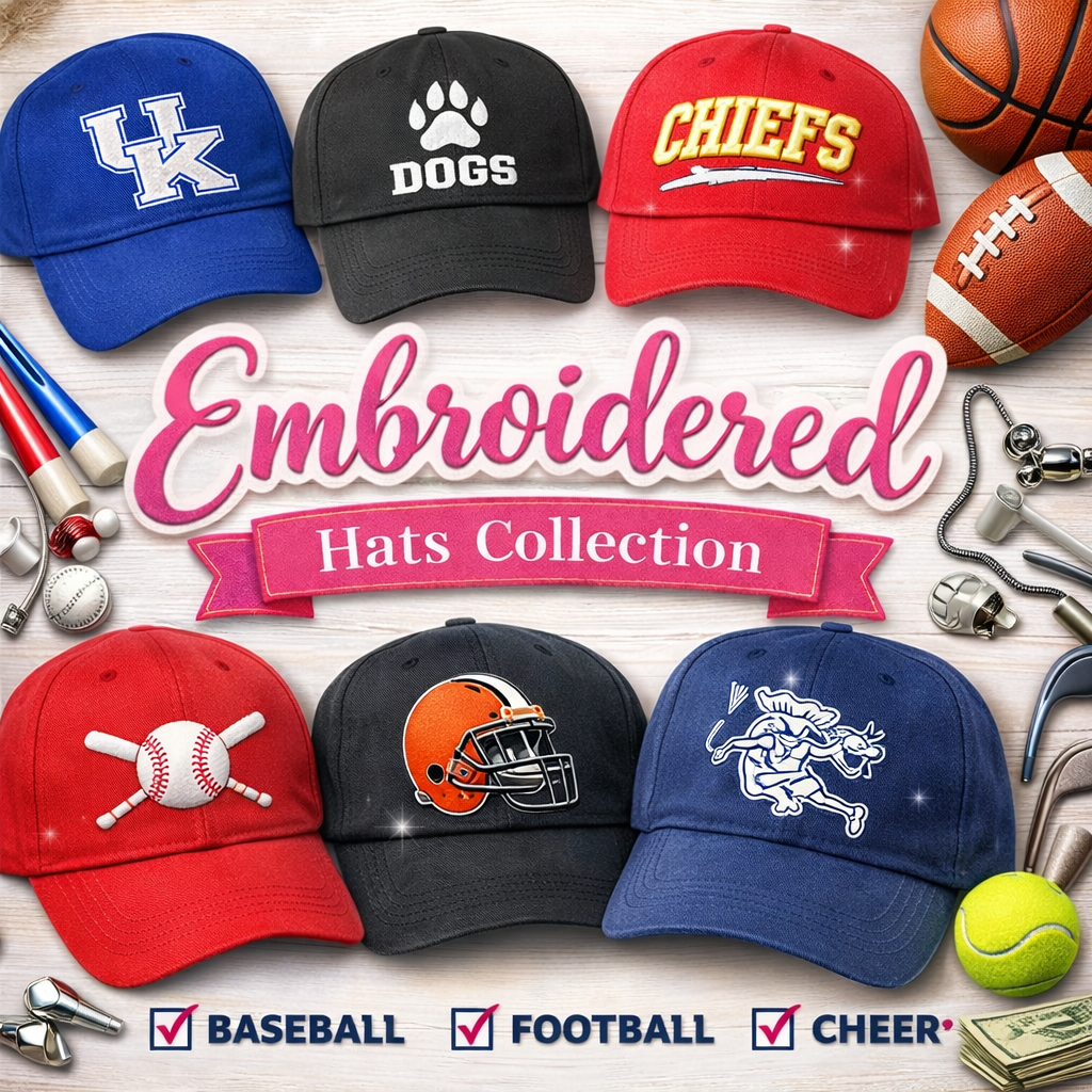 Embroidered Hats