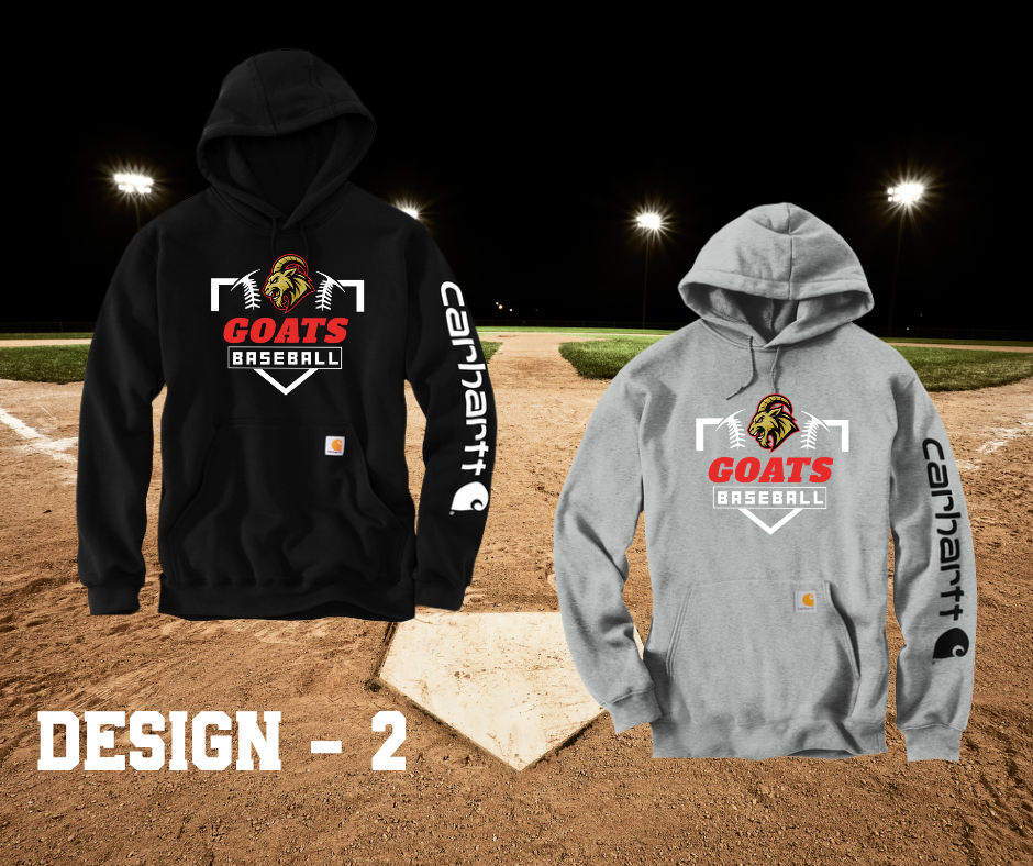 Grundy Goats - Carharrt logo Hoodie