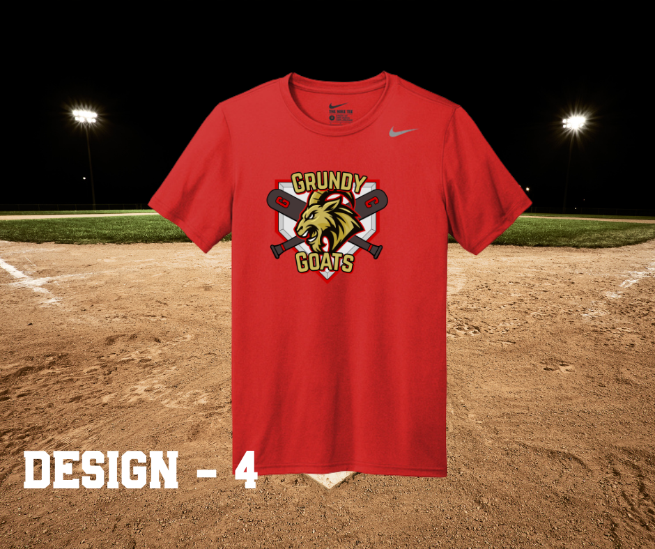 Grundy Goats - Nike Performance T-Shirts