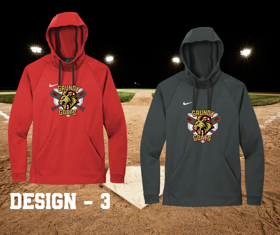 Grundy Goats - Nike Performance Therma-Fit Hoodies