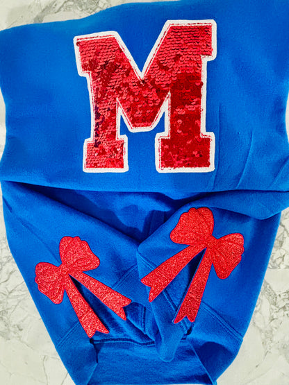 Varsity M Crewneck Sweatshirt - Mercer Colors