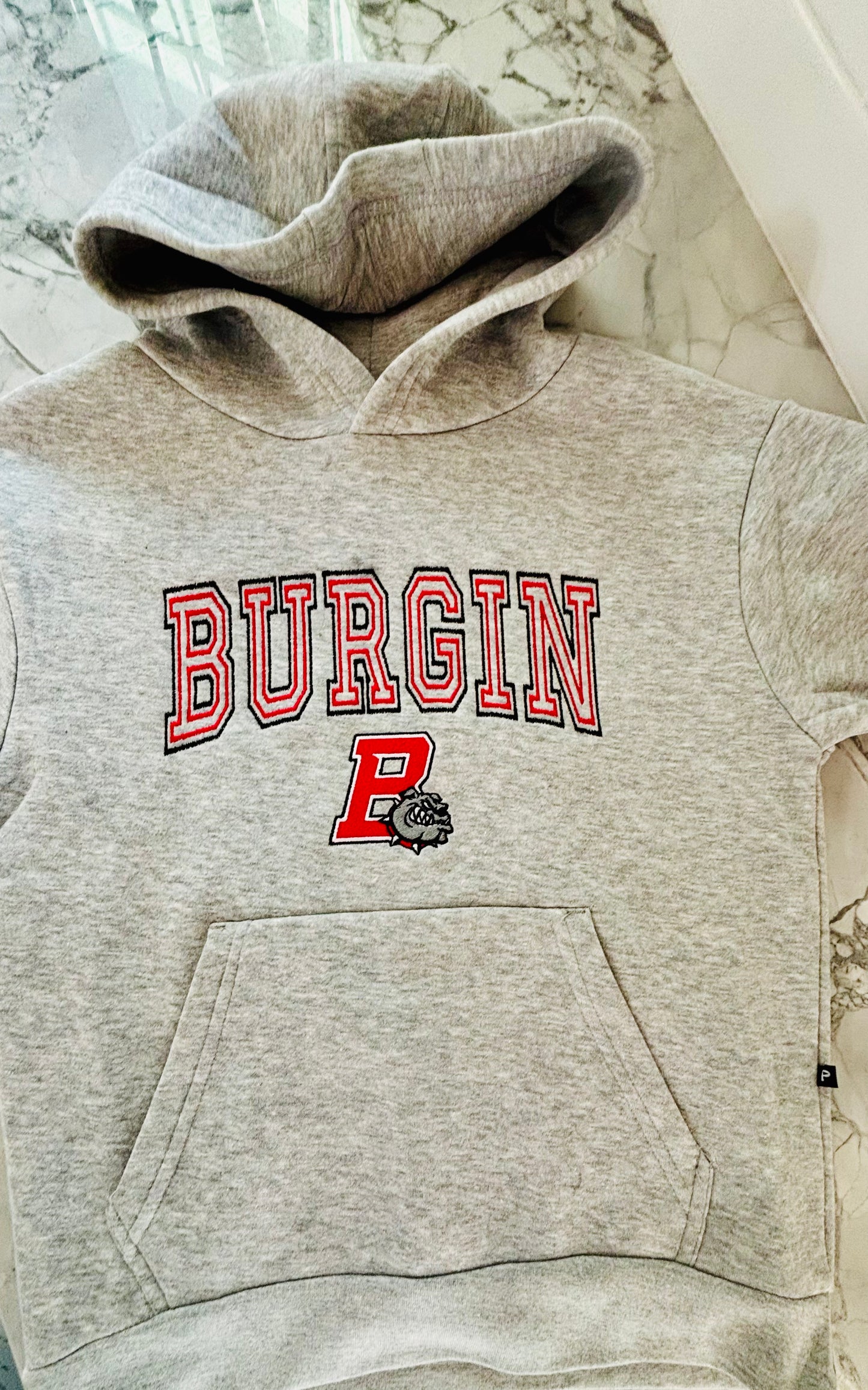 Burgin Bulldog Mascot - Embroidered