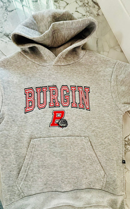 Burgin Bulldog Mascot - Embroidered