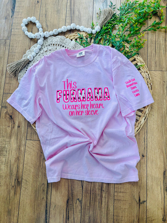 Furmama Embroidered T-Shirt