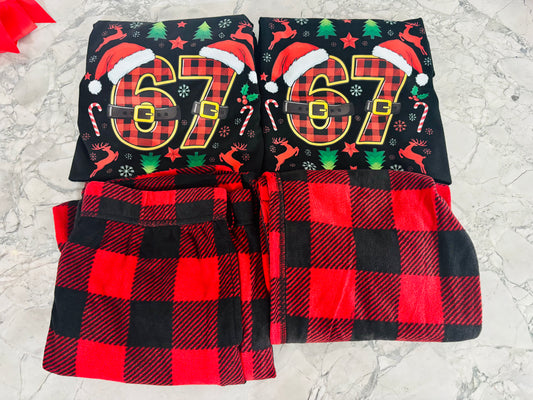 67 Christmas Pajama Set
