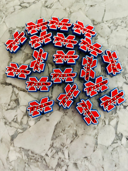 Croc Charm - Mercer Titans