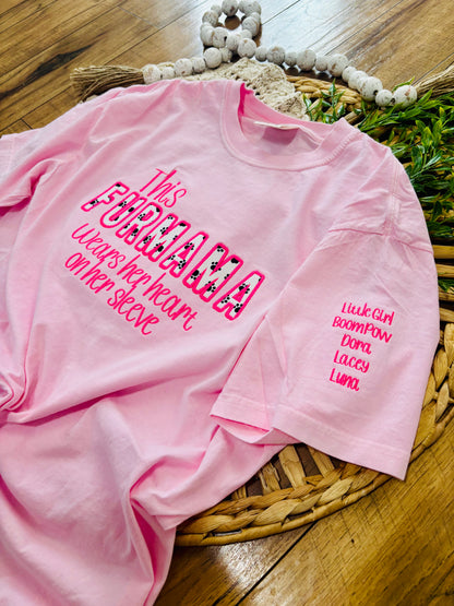 Furmama Embroidered T-Shirt