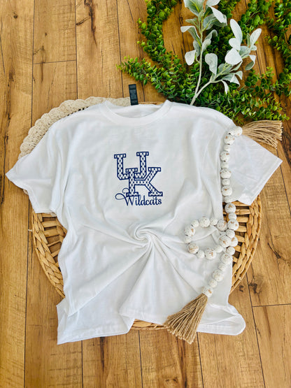 UK Wildcats Embroidered T-Shirt