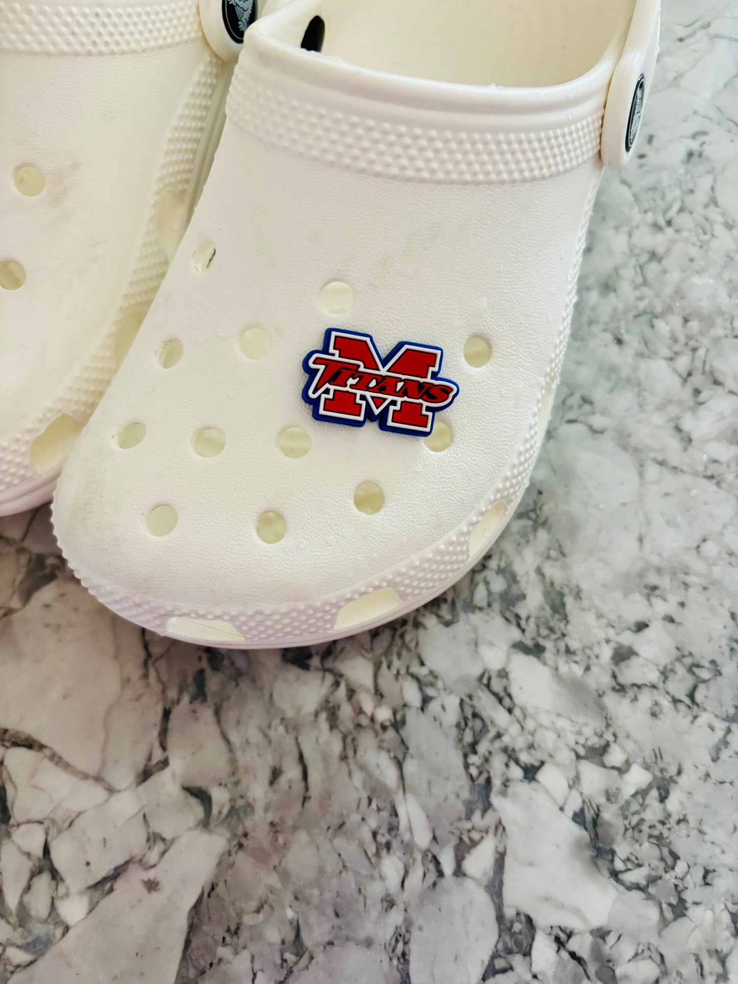 Croc Charm - Mercer Titans