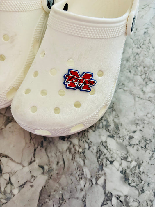 Croc Charm - Mercer Titans