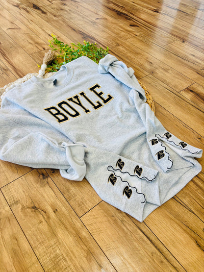 Boyle Side cut-out Crewneck
