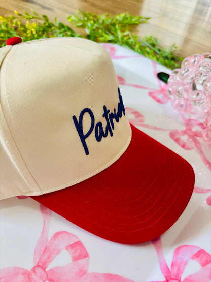 3D Puff Mascot, embroidered snapback trucker hat