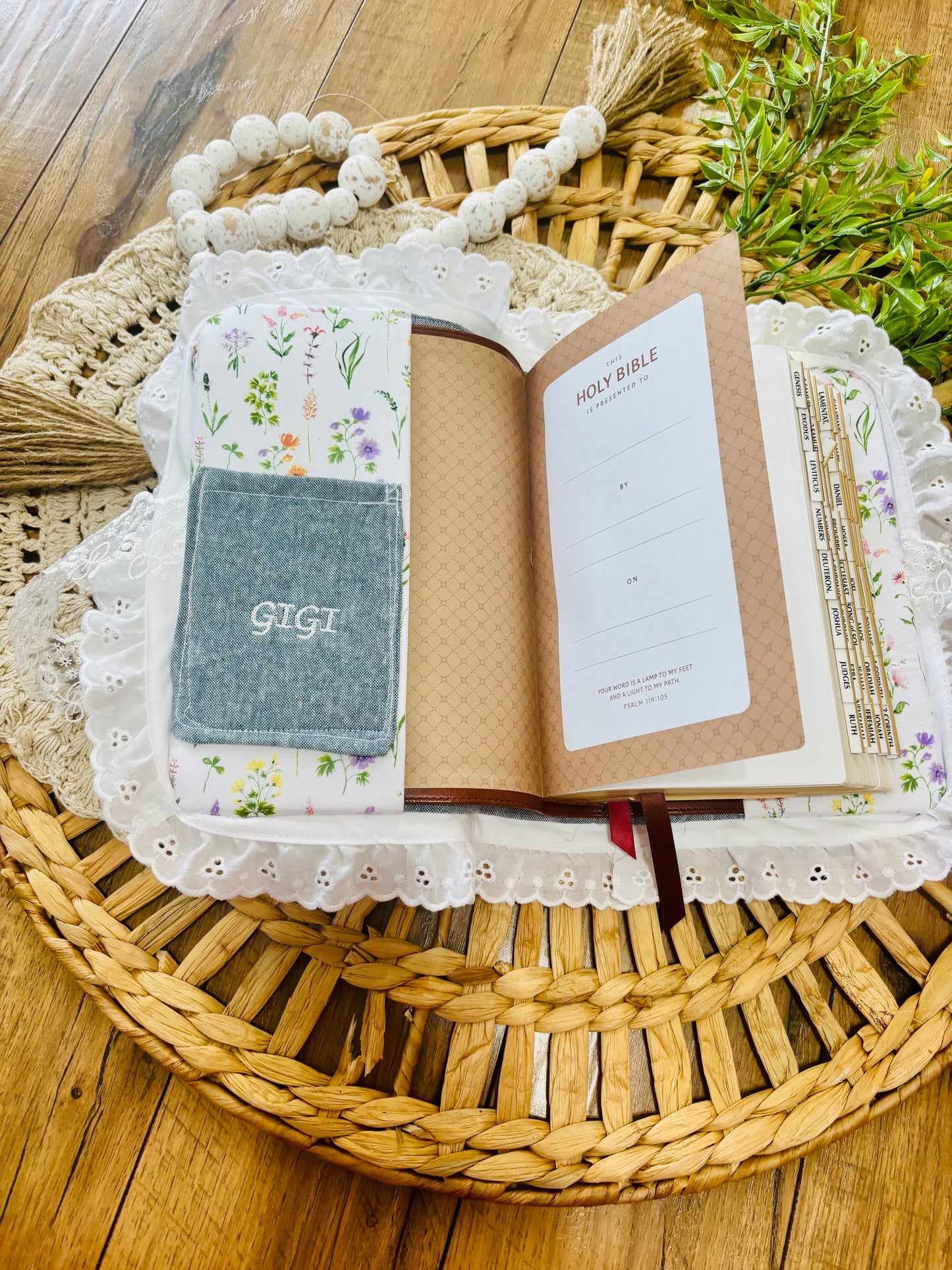 Handmade/Quilted Bible Cover - Made to Order