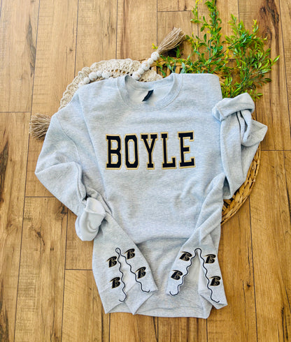 Boyle Side cut-out Crewneck