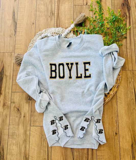 Boyle Side cut-out Crewneck