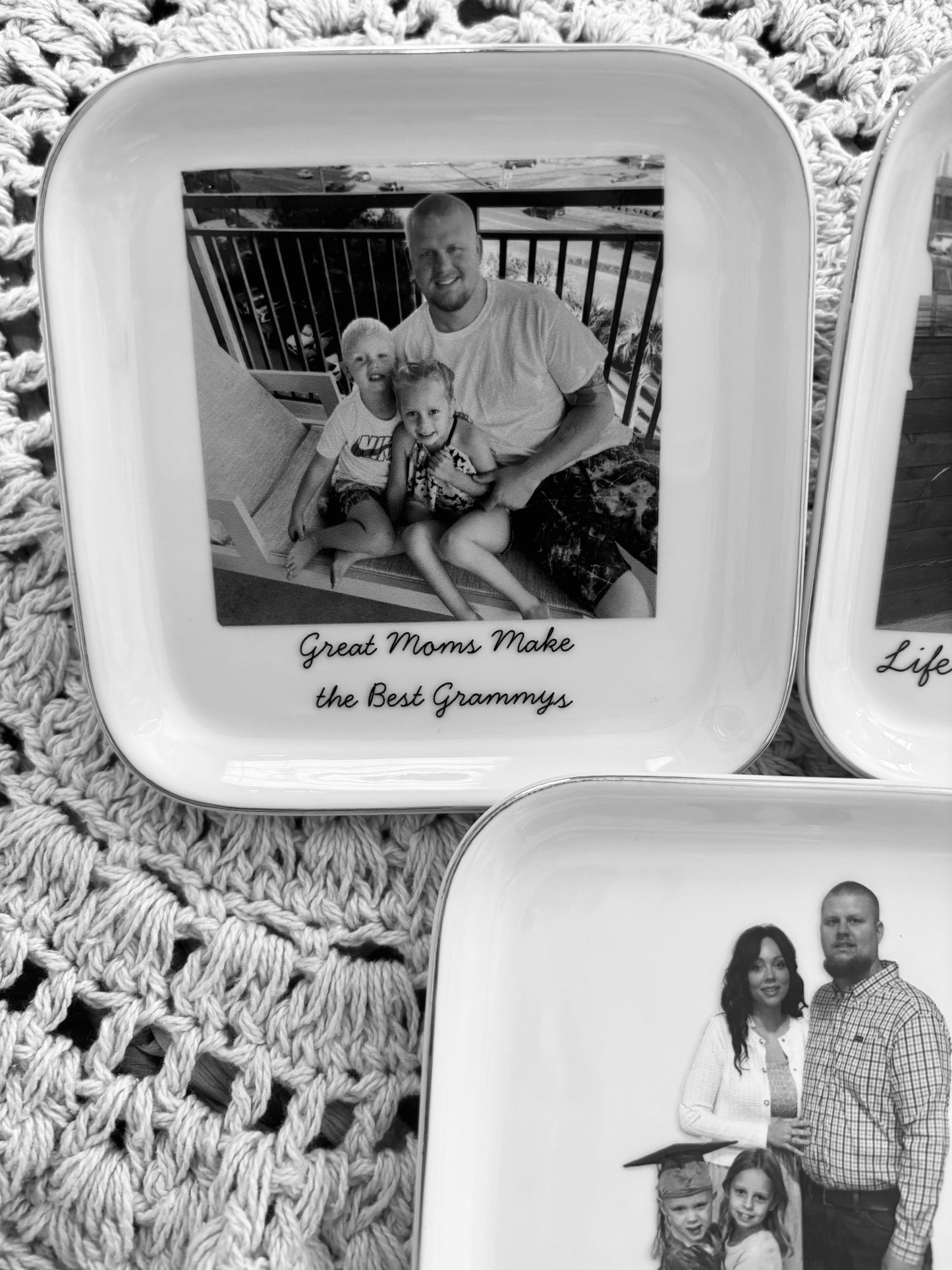 Custom Gold Trim trinket dish!