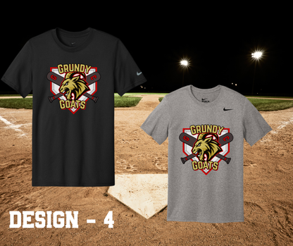 Grundy Goats - Nike Performance T-Shirts