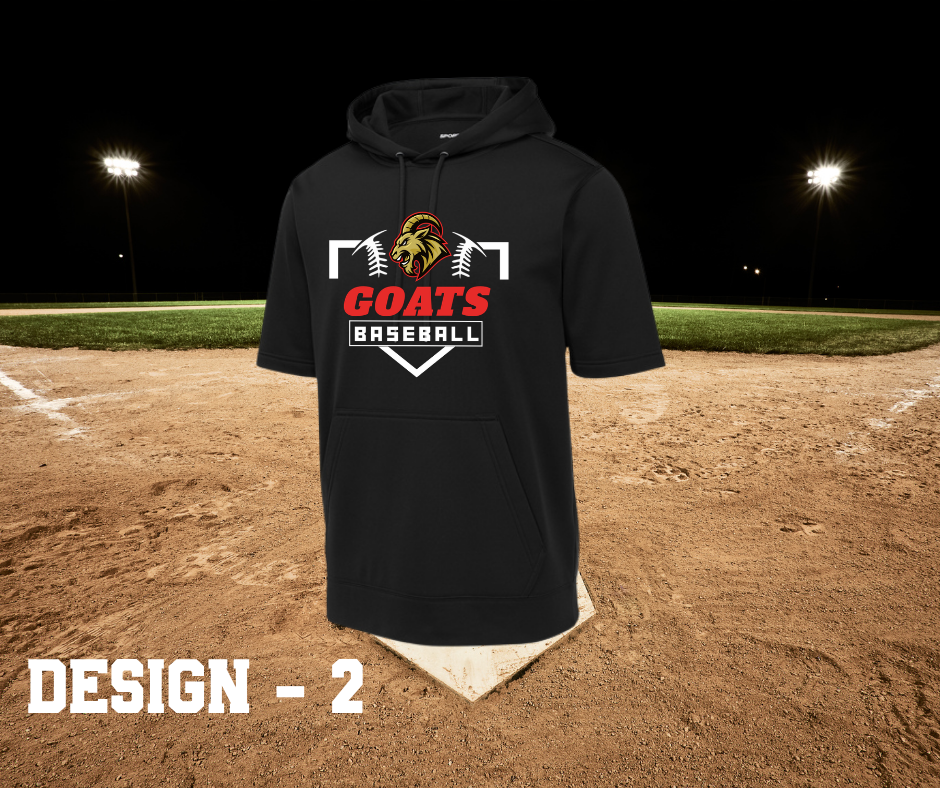 Grundy Goats - Short Sleeve Hoodie (Sport-Tek)