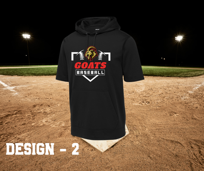 Grundy Goats - Short Sleeve Hoodie (Sport-Tek)