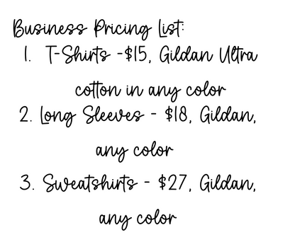 Custom Business Order - Little Bush Lawn Service