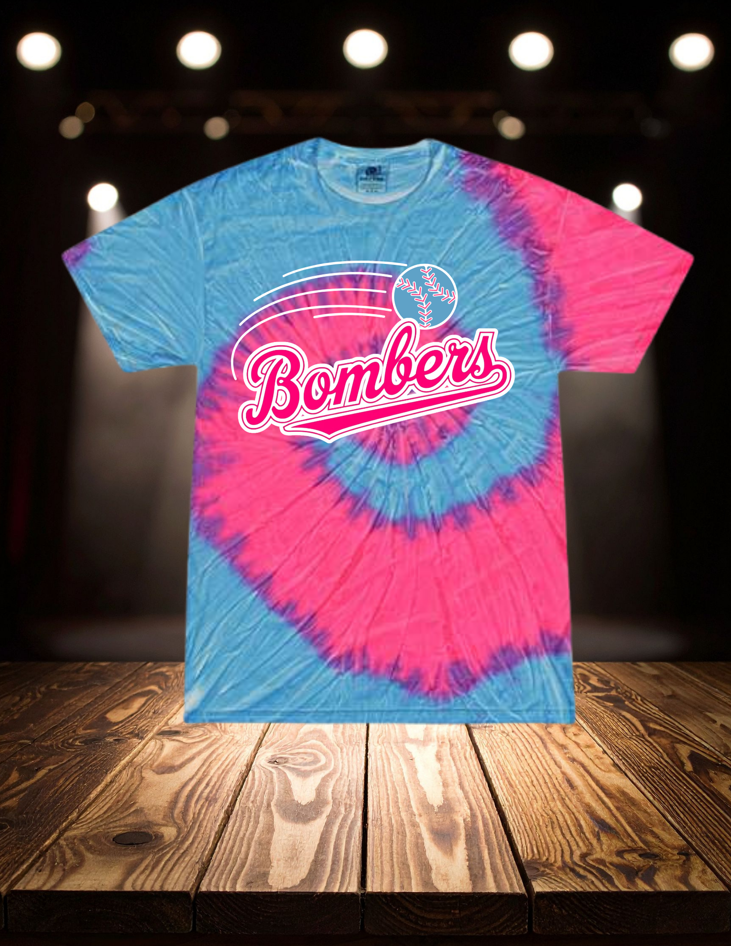 Bluegrass Bombers - Tie-Dye, T-Shirt
