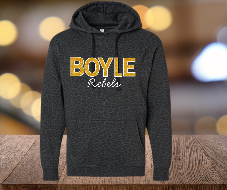 Leopard Print Sweatshirt - Boyle Edition