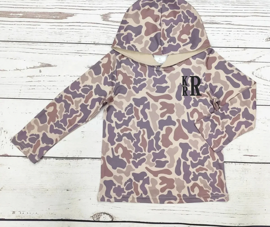 Boys Duck Camo hoodie