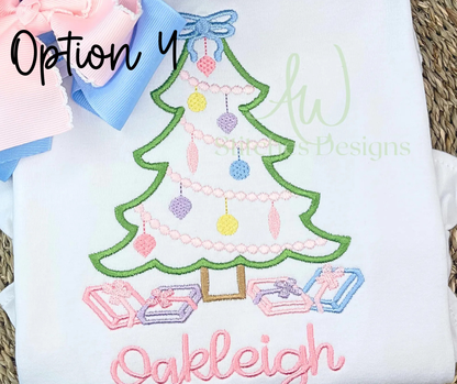 Girls Peter Pan Collar Long Sleeve - Embroidered designs