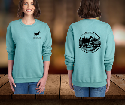 Business Page for Salt River Run Nigerian Dwarf Dairy Goats! Crewneck Sweatshirt