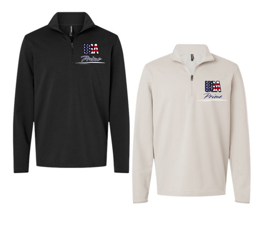 Campus Classic Men's Quarter Zip - USA Prime