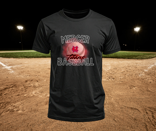 Mercer County Baseball T-Shirt - Printed