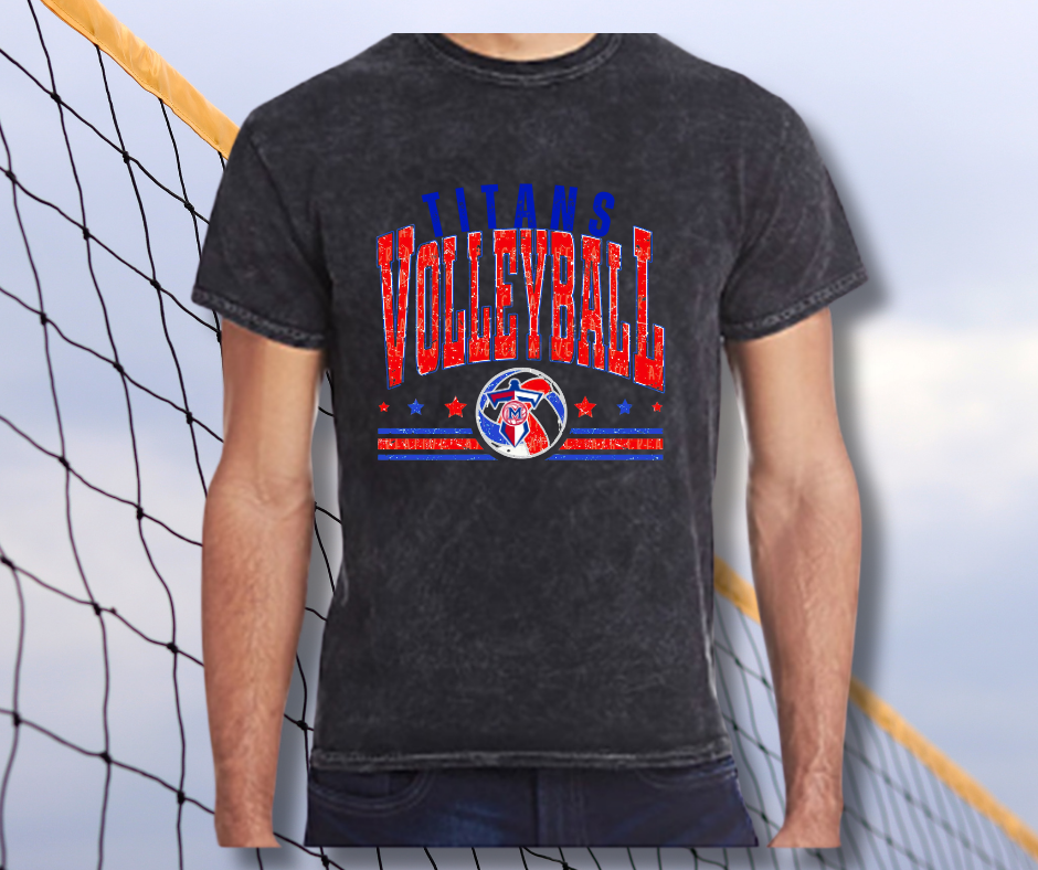 Titans Retro Volleyball