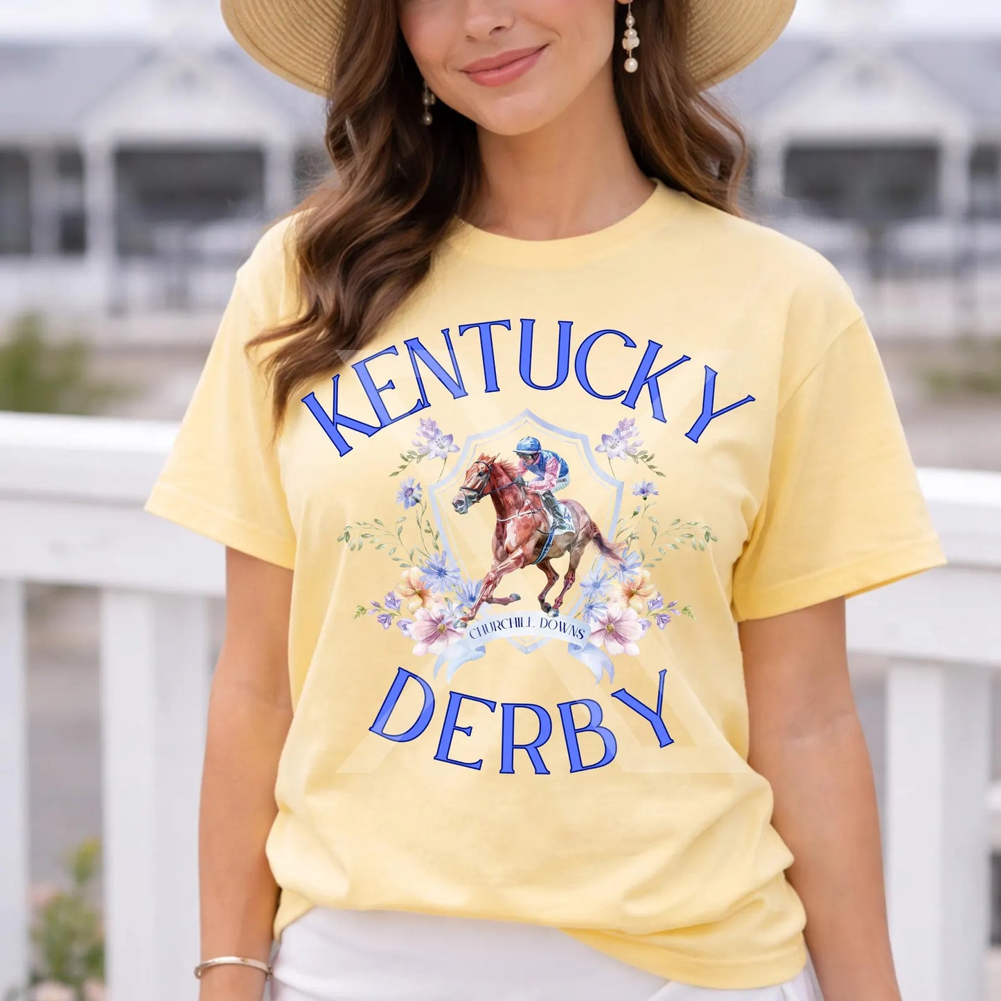 Kentucky Derby Printed T-Shirt